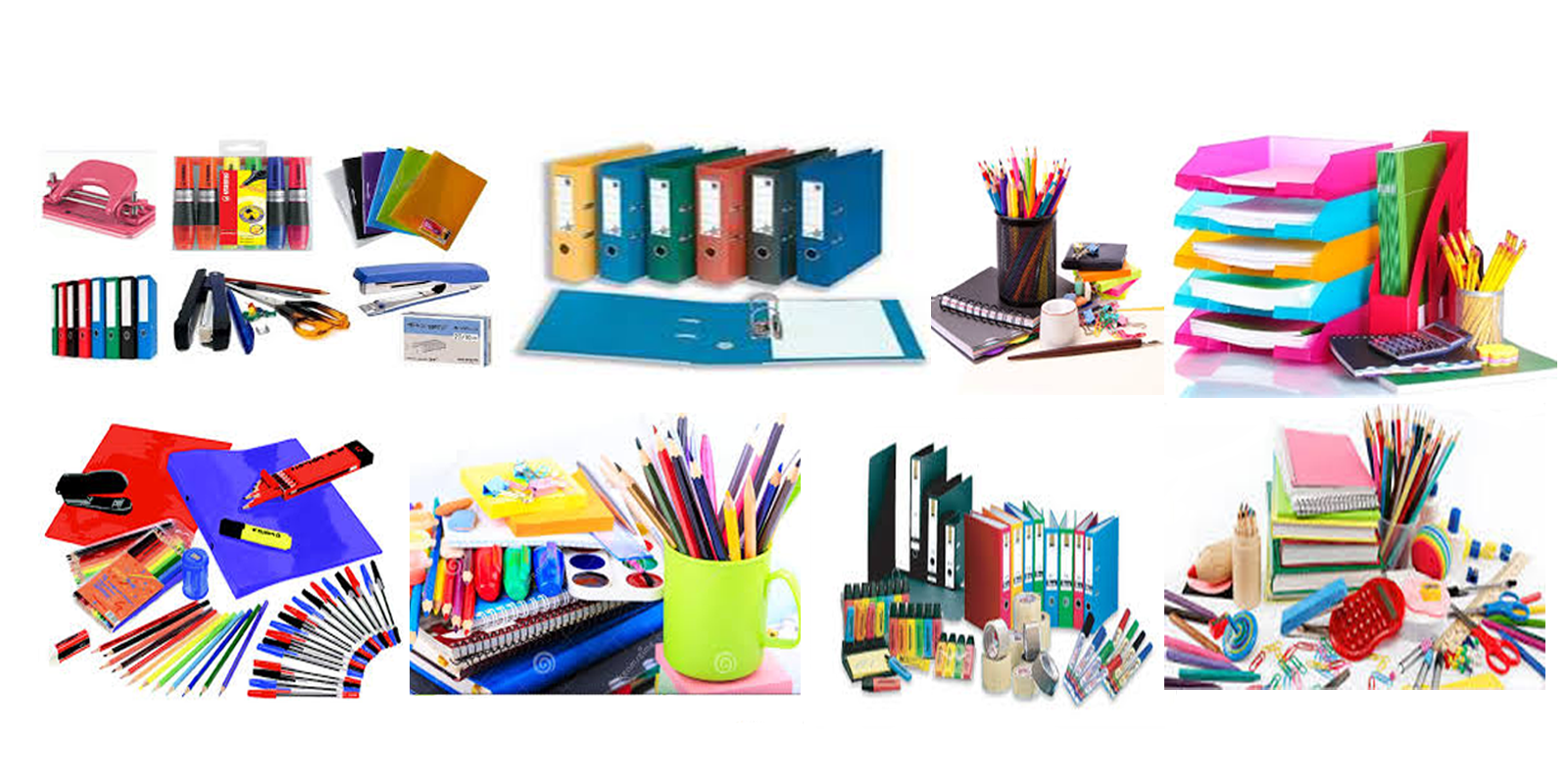 We supply all Kinds of Office & School Stationary
